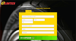 Desktop Screenshot of llantecavirtual.com